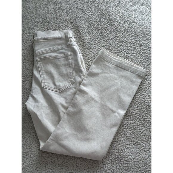 Madewell Womens Mid Rise Kick Out Ankle Length Jeans Vintage Canvas Size 25 P - Picture 2 of 10